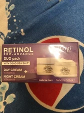 DELFANTI Retinol Pro Advance Dead Sea Salt Vitamin E Set Day Cream + Night Cream