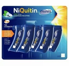 NiQuitin Mint 4mg Lozenges - Pack of 100.Exp 11/2027