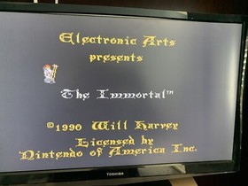 The Immortal -- NES Game Only, Tested, Cleaned, Working