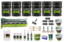 30m2 Cure It One GRP Fibreglass Roofing Kit Anthracite Grey RAL 7016