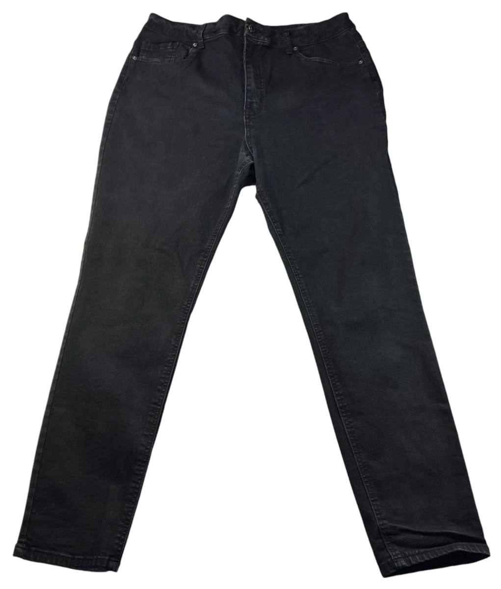 Refuge Colombia Jeans Womens Size 13 Black Denim Stretch Pockets