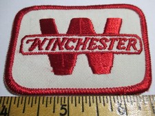 Winchester Patch NRA Rifles Guns Hunting Sports Heat Firearm Weapon 80's