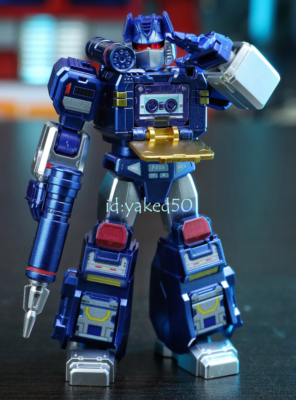 Soundwave Rare Special Color Transformers Model Figure Blokees Toy