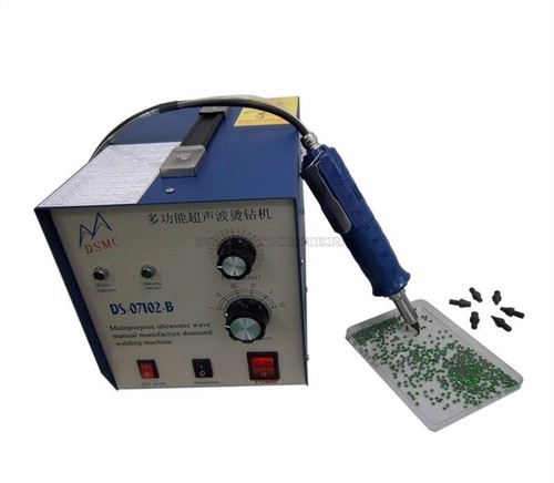 With 7 Drill Hotfix Rhinestone Machine Ultrasonic 220V New Diamond ...