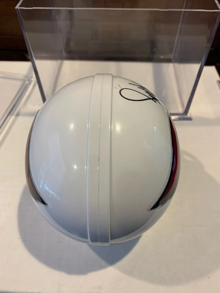 Minicasco Riddell firmado por Larry Fitzgerald #11 AZ Cardinals NFL VSR$ GTP RARO Foto 2 de 2