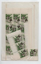 Monaco 1958 5f Blocks in a Packet - Mint MNH