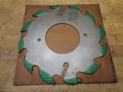 Vintage CanCar Chip-N-Saw 12'' Strob saw blade 12 carbide teeth 4-3/4'' arbor