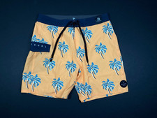 Rip Curl Board Short - Palm Print on Orange - Size 31 - NWT