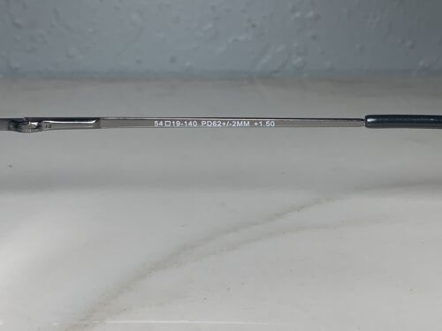 Lesebrille Gun Metal ct0815 rr52 54/19 140 PD62 nur Gestell - Bild 6 von 8