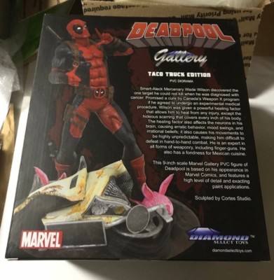 Marvel Gallery Taco Truck Deadpool Statue