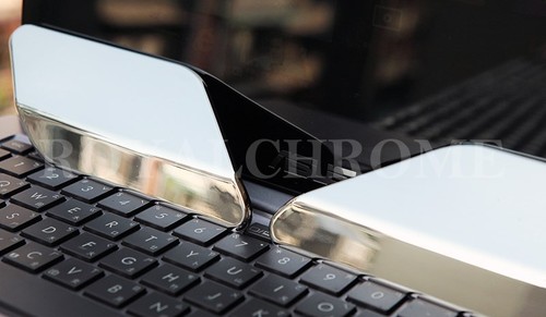 UK STOCK Pair CHROME Headlight Washer Caps Trims for Mercedes E Class W212 09-13 - Picture 4 of 12