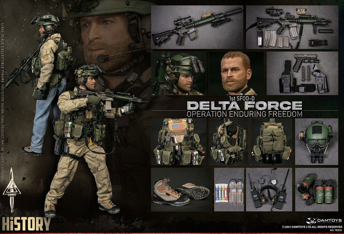 New DAMTOYS 78091 1/6 DELTA FORCE 1st SFOD-D Operation Enduring