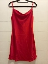 URBAN OUTFITTERS Light Before Dark MINI SLIP DRESS Size S BNWT Red SEXY RRP £42