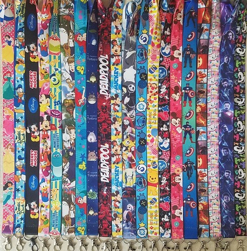 PICK ONE! DISNEY WORLD LANYARD FOR PIN TRADING! STAR WARS LION KING ALADDIN B3G1 - Picture 8 of 12