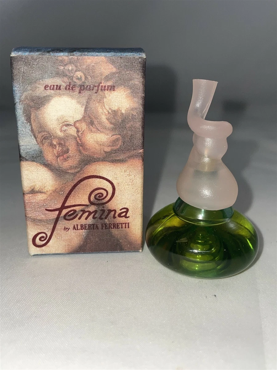 Femina Alberta Ferretti Women Perfume EDP .25 Oz Eau de Parfum 7 mL Mini  NEW BOX