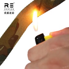 New Australian Camouflage Webbing Nylon IR Infrared Flame Retardant Belt Ribbon