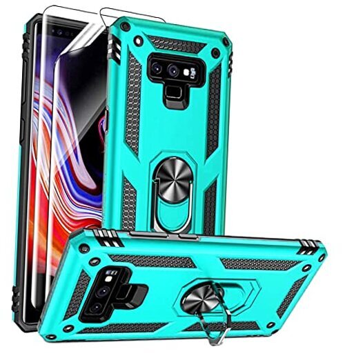 for Samsung Note 9 Phone Case, Galaxy Note 9 Case with 3D PET Screen Teal