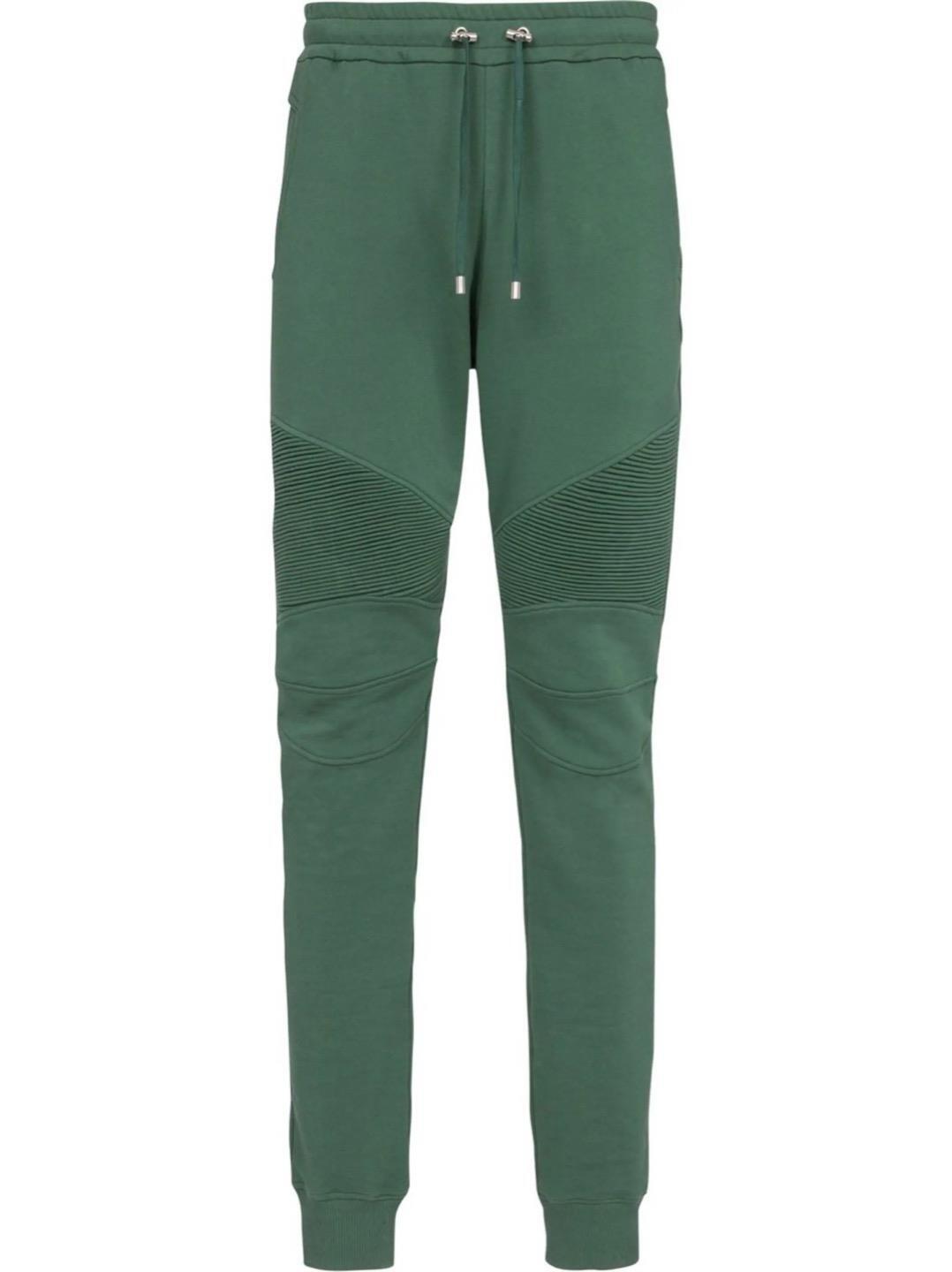 Balmain Moto Biker Joggers / Sweatpants Slim Fit Medium