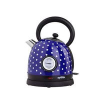 Grafner Wasserkocher 1,8 Liter 2200W Teekocher Edelstahl Retro Design Kocher Te