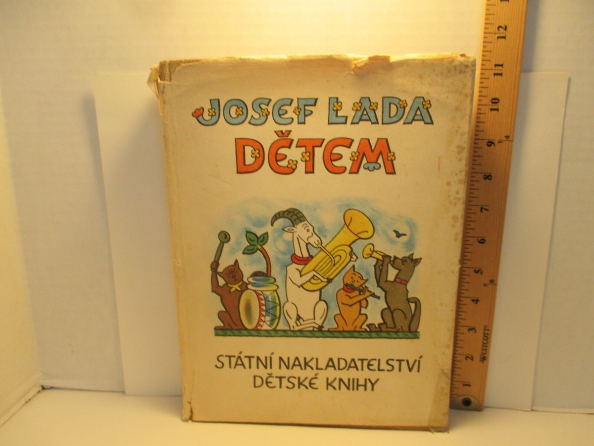 illustrated CZECH language DETEM by JOSEF LADA 1963 Alena Ladovi