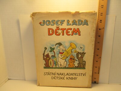 illustrated CZECH language DETEM by JOSEF LADA 1963 Alena Ladovi