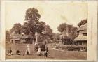 CDV HENBURY COTTAGES CLIFTON BRISTOL BLAISE HAMLET BY FRANCIS BEDFORD PHOTO