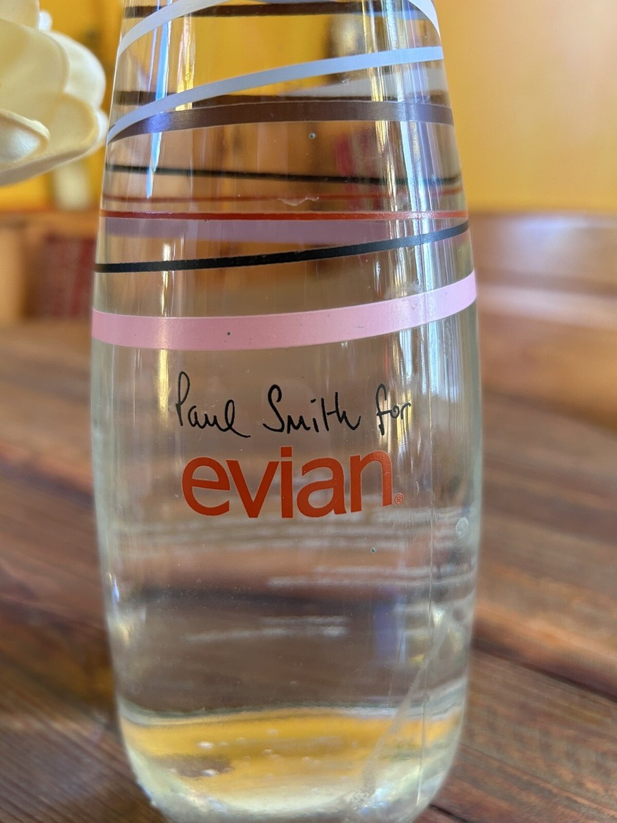 Evian Paul Smith limited edition 2010 collectible water