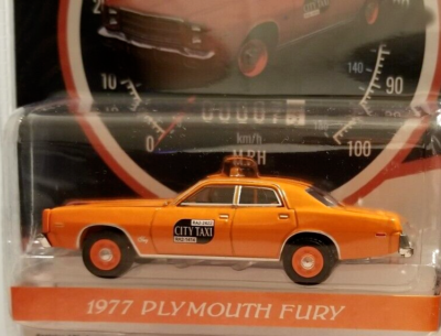 Plymouth Fury 1/64 Greenlight Binghamton New York City Taxi 1977 - Foto 4