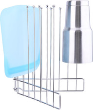 Foldable Bottle Drying Rack, Reusable Storage Bag Drying Rack, SUS 304 Stainless
