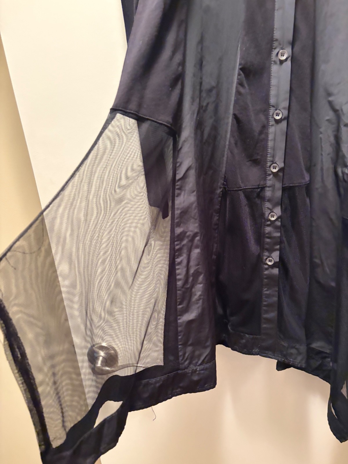 LUUKAA DRAMATIC BLACK LONG SLEEVE ASYMMETRIC BUTT… - image 3