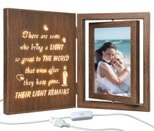 Sympathy Gifts for Loss of Loved Lighted Memorial Picture Frame, Bereavement ...