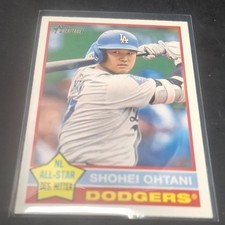 Topps 2025 Heritage Base Set Shohei Ohtani #148 Dodgers Baseball Card