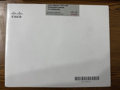 SEALED! CISCO NEXUS 7700 LAN Enterprise License N77-LAN1K9