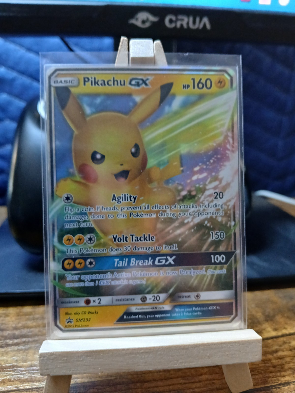 Pikachu GX SM232 Sm Holo
