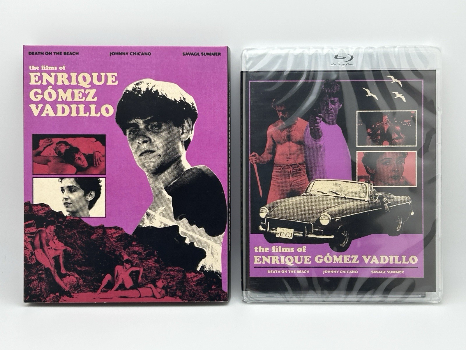 The Films of Enrique Gomez Vadillo Blu-ray w Slipcover Vinegar Syndrome Labs NEW
