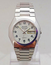 Vintage BULOVA SUPER SEVILLE Automatic Day Da...