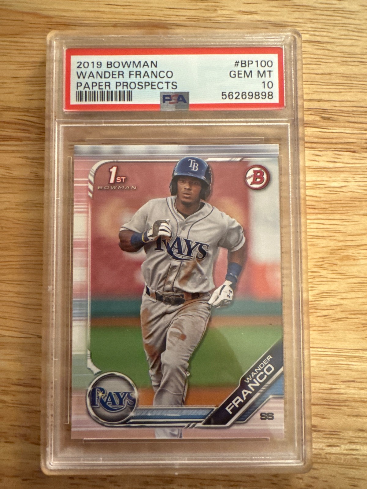 2019 Bowman - Prospects Wander Franco #BP-100 (RC)