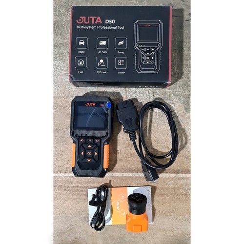 D50 OBD2 Scanner Car & Truck 2 in 1 Code Reader Heavy Duty HD Diesel Diagnostic