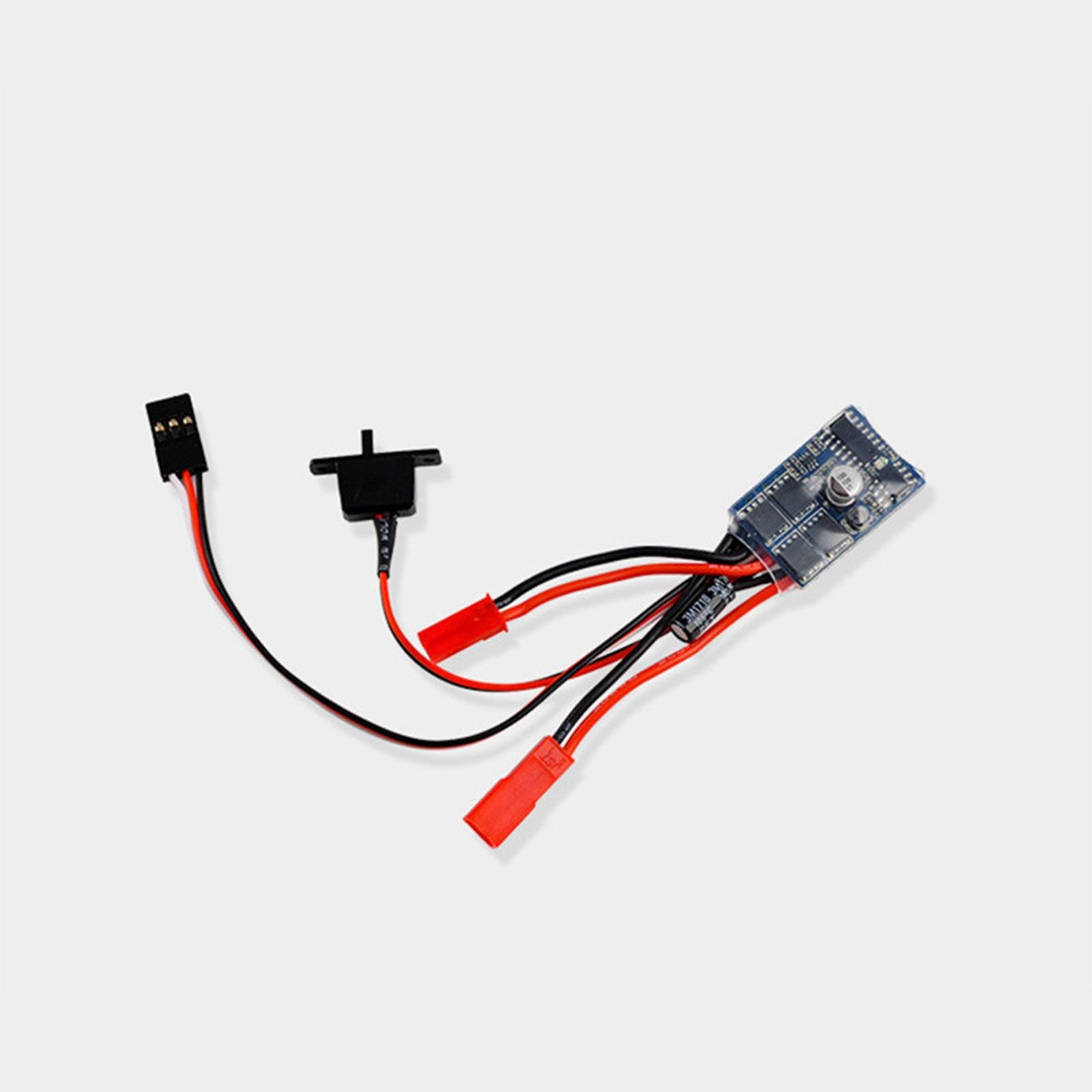 10A Brushed ESC Two Way Motor Speed Controller For 1/16 1/18 1/24 RC Car Model d