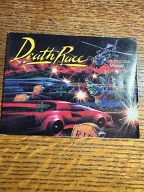 Nintendo NES Death Race Video Game BOX & Instruction Manual Only