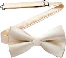 Bow Ties for Men Pretied Bowties Classic Formal Business Bow Tie Adjustable Tuxe