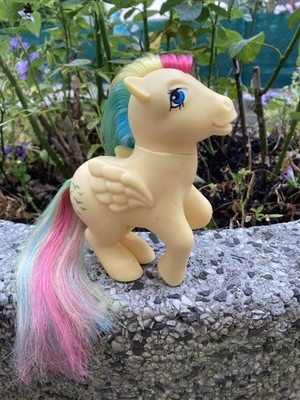 VINTAGE G1 My Little Pony Skydancer 1983 Pegasus Pony Hasbro Rarität Italy