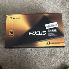 Seasonic Focus GX-750 SSR-750FX 750W 80+Gold Modular Power Supply PSU