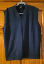 Men's Nike Golf Sweater Vest Men XL Blue