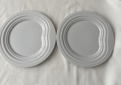 REVOL x Ligne Roset Paysages 10.5  Porcelain Plates Set of 2 France