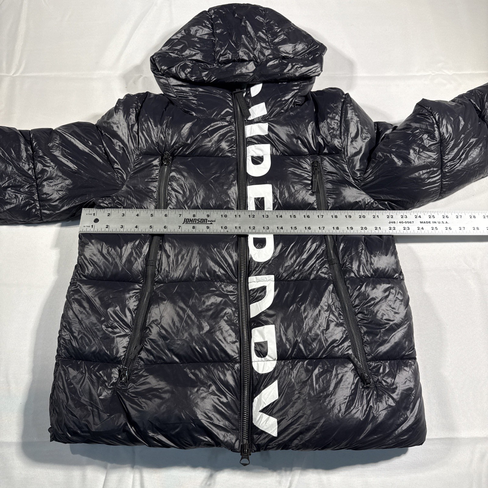 Super Dry Hooded Puffer Jacket Code Sportswear - image 5
