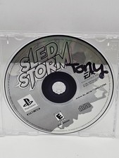 Sled Storm (Sony PlayStation 1, 1999) Disc Only Tested Working Resurfaced 