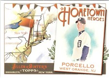 Rick Porcello 2011 Topps Allen & Ginter #HH29 Detroit Tigers