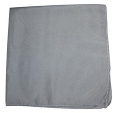 Set of 3 Solid 100 Polyester Unisex Bandanas Headwear Accessory