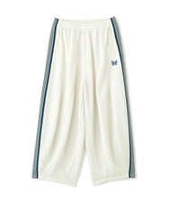 Needles LHP EXCLUSIVE H.D. TRACK PANTS POLY SMOOTH White